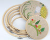 Wooden Embroidery Hoops Stitching Hoop Wooden Hoops Stands Cross Stitch Hoop Round Frame Hoop Art Embroidery Ring