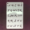 12 Piece Bullet Journal Stencil,Letter Stencil Set,Number Stencil Plastic,Alphabet Stencil,Bullet Journal, Letters, Calligraphy, Handwriting