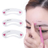 Eyebrow Template Stencil Tool - Eye Brow Guide Template - Eye Brow Template Shaper Make Up Tool
