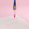 Glitter Glass Dip Pen with Ink & Holder, Calligraphy Pen Gift for Writer