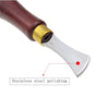 Edge Creaser | Line Marker | Groover Trimmer | Frame Craft Tool Strap Belt Wallet DIY Edge Enhancer Tooling Stamp 1 1.5 2 2.5 mm