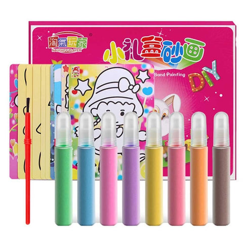 Sand Painting Kit for Kids - Sand Art DIY Kit - Craft Toy