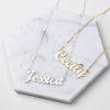 Personalized Name Necklace - Christmas Anniversary Wedding Gift Idea - Custom Necklace - Birthday Present - Gold Silver Rose Gold