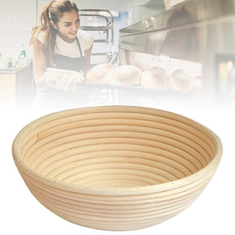 Rattan Bamboo Round Bread Banneton Proofing Basket Round Rattan Proofing Basket Banneton Brotform Bowl Bread Proving Baskets Pastry