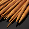 Fixed Circular Knitting Needles - Circular Bamboo Carbonized Knitting Needles 2mm-10mm 18 Piece Set - Crochet Hook Needles -