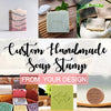 Custom Made Soap Stamp, Acrylic Stamp, Personalized Cookie Stamp, Soap Mold Seal Resin DIY handmade