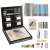 Professional Drawing Pencil Kit| Sketch Pencil Set| Drawing Artist Tools | Pencil Sketching Tools | Stationery Gift Bundle | Graphite Pastel