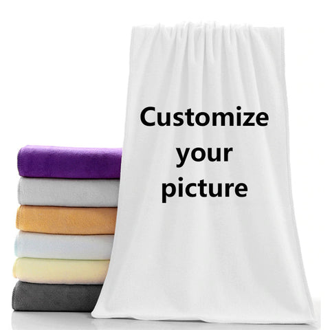 Personalized Wedding Beach Towel, Honeymoon Party Towel, Bridal Shower Gift, Custom Beach Towel, Bachelorette Party Gift, Beach Towel Gift