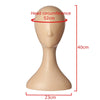 Mannequin Head Hat Display Unisex Female Adult - Styling Head Canvas Wig Making Hat Display
