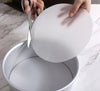 Round Baking Paper - Parchment Paper Liners for Round Sheets - Pan BBQ Paper Pad - Non-Stick Oil Paper Oven Cake Cookie Meat Baking Paper