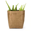 Eco Friendly Flower Pot - Planter - Kraft Flower Pot - Grow Bag - Flower Carrier - Plant Carrier - Flower Bag - Soft - Succulent Planters