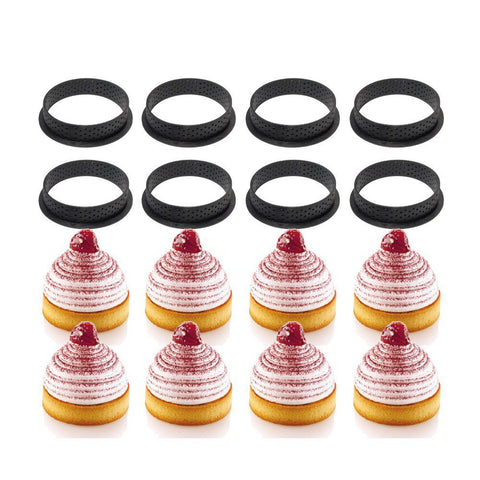 Egg Tart Mold - Cake Making Mold - Egg Tart Shaper - Dessert Making - Baking - Fondant Pancake - Decorating DIY Kitchen Cake Tool Supplies