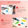 Watercolor Paint Set With Water Brush Pen - Painting Supplies - Portable Travel Paint Pallete - Craft Supplies - Painter Gift Tools