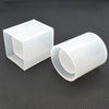 Square Cube Silicone - Round Silicone Mold - Candle Making Mold - Soap Mold - Epoxy Resin Mold Jewelry Making Craft DIY - Craft Supplies