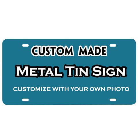 Custom Metal Sign - Personalized Photo Tin Sign - Rustic sign - Home Decor - Personalized gift - Kitchen Signs - Farmhouse Decor - Bar Decor
