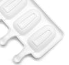 Ice Cream Mold - Silicone Frozen Ice Cream Juice Maker Mold - 4 Cell - Ice Cream Making Supplies - Dessert Cooking Supplies