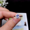 Natural Tanzanite Ring, 925 Sterling Silver Ring, Tanzanite Engagement Ring, Gift For Women, Gift For Her, Blue Gemstone December Birthstone