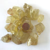 Raw Golden Topaz Stone - Raw Topaz Stone - Raw Topaz Crystal - Imperial Topaz Crystal - Mineral Rock - Worry Stone - November Birthstone