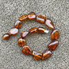 Amber bracelet – Beaded Amber Bracelet – Stretch bracelet – Unisex – Beaded bracelet – Baltic Amber Bracelet - Amber Jewelry Natural Gift