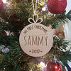 Custom Ornaments, Personalized Christmas Tree Decorations, Custom Wooden Ornaments for Christmas, Hanging Tree Decoration with Your Name