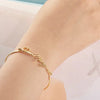 Custom Name Bracelet, Personalized Name Bracelet, Customize Your Bracelet, Girlfriend Wife Gift, Name Gift Jewelry - Gold Silver Rose
