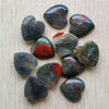 10 Pieces Bloodstone Crystal - Tumbled Bloodstone - Gemstone - Bloodstone Healing Crystal - Healing crystal - Tumbled Blood Stone