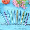 Crochet Hooks Set Aluminum Needles With Tools Accessories for Arts Crafts Yarn Knitting Sewing Ergonomic Locking Stitch Makers with Case