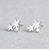 Star Studs - Star Stud Earrings - Tiny Star Earrings - Thin Silver Earrings - Simple Stud Earrings - Dainty Stud Earrings - Earrings Gift