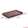 Wooden Snack Tray, Round Edged Tray, Rustic, Walnut Wood, Serving Tray, Farmhouse Decor, Breakfast Tray, Tea Coffee Wine Tray, Hotel Home