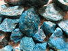 Raw Apatite Crystal - Blue Apatite Stone - Healing Crystals and Stones - Motivational - Chakra - Natural Rough Stone - Apatite Cluster