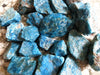 Raw Apatite Crystal - Blue Apatite Stone - Healing Crystals and Stones - Motivational - Chakra - Natural Rough Stone - Apatite Cluster