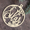 Custom Ornaments, Personalized Christmas Tree Decorations, Custom Wooden Ornaments for Christmas, Hanging Tree Decoration with Your Name