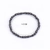 Magnetic Bracelet for Women, Black Hematite Bracelet, Magnetic Clasp, Magnetic Healing Bracelet, Magnetic Ankle Bracelet Therapy Anklet