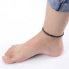 Magnetic Bracelet for Women, Black Hematite Bracelet, Magnetic Clasp, Magnetic Healing Bracelet, Magnetic Ankle Bracelet Therapy Anklet