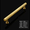 Knurled Kitchen Handles Brass| Gold Door Handles | Knurled Wardrobe Handles | Knurling Door Handles | Cabinet Desk Wardrobe Cupboard