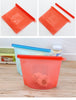 Silicone Vacuum Food Sealer Bags Wraps Fridge Food Storage Container 1.5 Litres - Vacum Sealing Bag - Refrigerator Frozen Bag Fresh Fruit