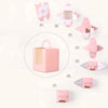 Single Cupcake Boxes (with handle) - Party Favour - Wedding Bomboniere - Baby Shower Favour Box - With Transaprent Window - Bathbombs, Soap