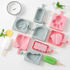 Ice Cream Mold - Silicone Frozen Juice Maker Mold - Heart Mold - Ice Cream Making Supplies - Dessert Cooking Supplies Paw Feet