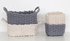 Nordic Cotton Rope Storage Box - Storage Chest - Woven Basket - Handmade Organizer Basket - Toy Trunk - Desk Organizer - Books Clothes Pens