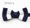 Bow Tie, Mens Bowtie, Knitted Bow Tie, Wedding Bow Tie, Groomsmen, Grooms Bow Tie, Adult Youth Teenage Boy Kids Toddler, Gift for Him