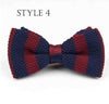 Bow Tie, Mens Bowtie, Knitted Bow Tie, Wedding Bow Tie, Groomsmen, Grooms Bow Tie, Adult Youth Teenage Boy Kids Toddler, Gift for Him