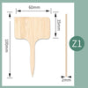 20 pieces Set, Plant Markers, Plant Label, Garden Stakes, Herb Marker, Bamboo Garden Markers, Wooden Markers, Plant Tags, Bulk Succulent Tag