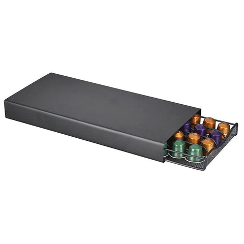 40 Coffee Pod Storage Rack - Organizer Decor - Coffee Lovers Gift - Coffee Capsule Organizer - Capsules Holder For Nespresso Coffee