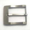 Silver Belt Buckle - Metal Pin Belt Buckle - Interchangeable Snap Belt Buckle - Unisex Buckle - Replacement Belt Buckle For Men - Antique