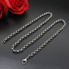 Stainless Steel Rolo Chains - Necklace Chains for Jewelry Making Supplies - Chain for Necklaces - Stainless Steel Mens & Womens - DIY