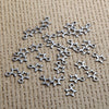 Small Star Charms Double 2 Sided Charms Bulk Charm Antique Silver Tone Celestial - Pendant Charm for Bracelet - Jewelry Making Supplies