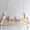 Wooden Hanging Shelf, Nursery Shelves, Small Floating Shelf, Swing Shelves, Baby Shower Favours For Girls, Small Wooden Wall Shelf, Decor