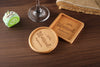 Personalized Coasters - Custom Coaster - Engraved Wooden Coasters - Bridal Shower - Wedding Gift - Monogram Coaster - Dining Table Decor