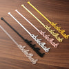 Personalized Name Drink Stirrers Custom Swizzle Sticks Bridal Wedding Party Picks Table Centerpiece Birthday Decor Cocktail Bar Accessories