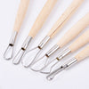 6 Pieces Clay Sculpting Carving Pottery Tools Polymer Modeling DIY Sculpture Craft Art Tool Set Art Supply Pottery Tools for Modeling